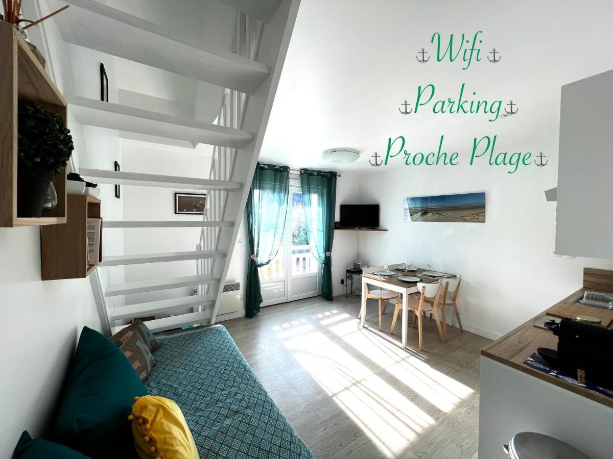 Duplex Moderne A 700M De La Plage Parking & Wifi Fort-Mahon-Plage Exteriör bild